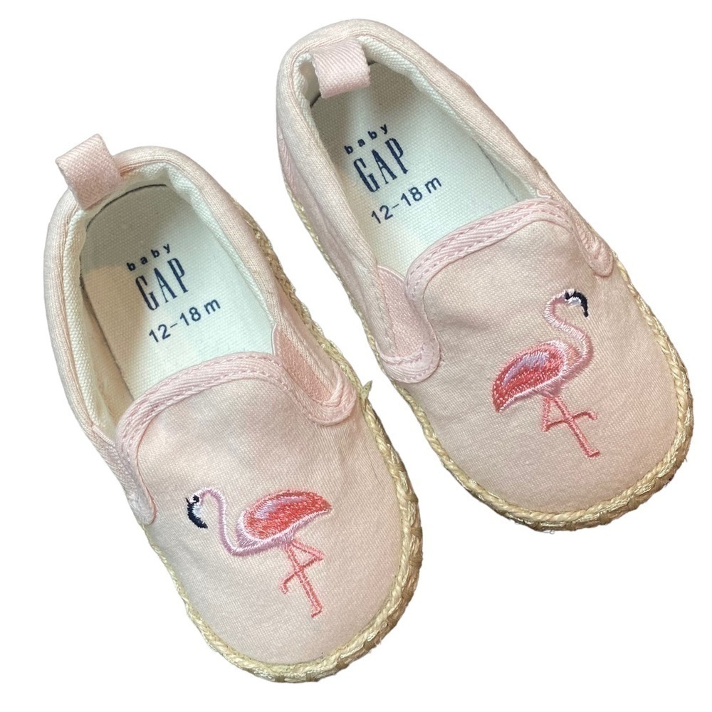 Baby Gap 12-18 months Flamingo Baby Shoes - Picture 4 of 4